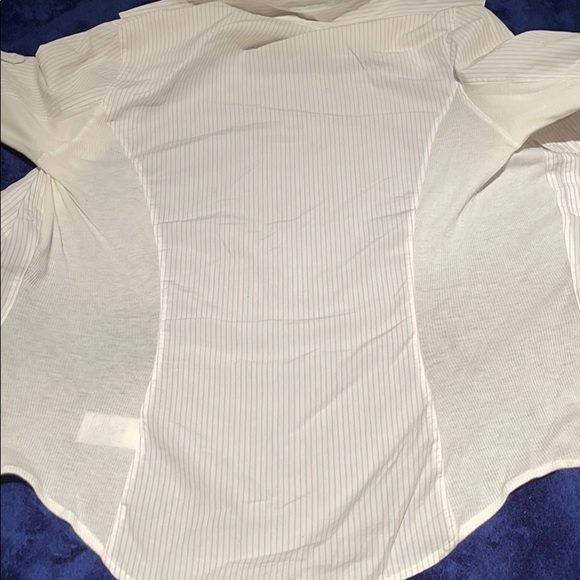 Elbow length stripped blouse - Picture 5 of 5